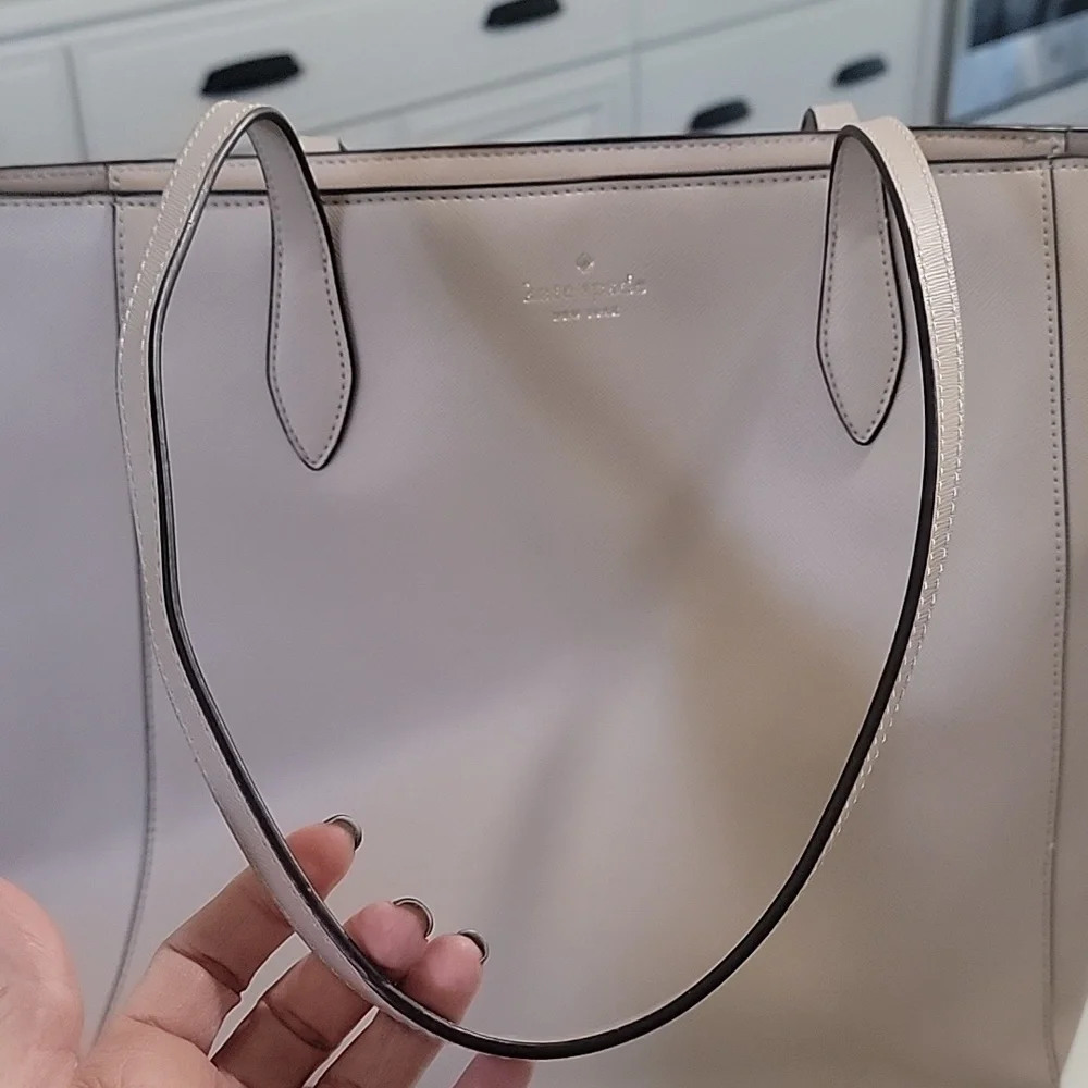 kate spade Pale Pink Saffiano Leather Tote